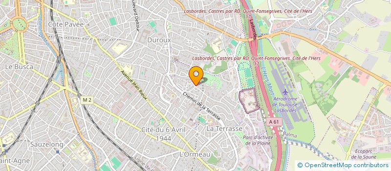 localisation de l'entreprise MONSIEUR GUILLAUME RAMIERE à TOULOUSE