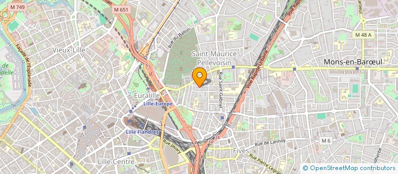 localisation de l'entreprise MONSIEUR GUILLAUME RAMOND à LILLE