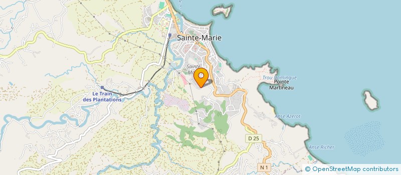 localisation de l'entreprise MONSIEUR GUILLAUME RANSAY à SAINTE-MARIE