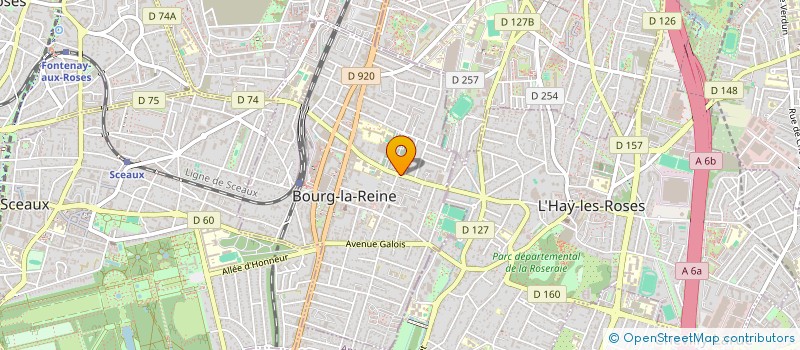 localisation de l'entreprise MONSIEUR GUILLAUME RAPIN à BOURG-LA-REINE