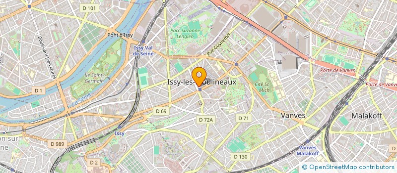 localisation de l'entreprise MONSIEUR GUILLAUME RAPINE  CHAUMONT-EN-VEXIN