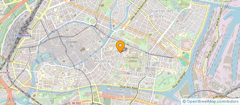 localisation de l'entreprise MONSIEUR GUILLAUME RAPP à STRASBOURG
