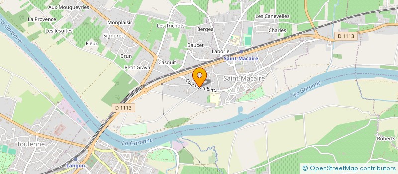 localisation de l'entreprise MONSIEUR GUILLAUME RASQUIER  SAINT-MACAIRE