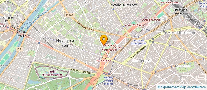 localisation de l'entreprise MONSIEUR GUILLAUME RAVAUD à NEUILLY-SUR-SEINE