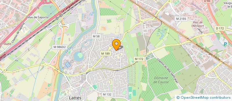 localisation de l'entreprise MONSIEUR GUILLAUME RAZONGLES à LATTES