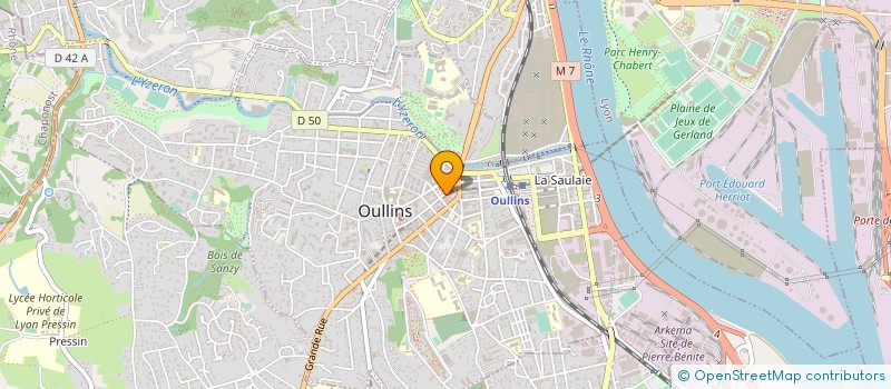 localisation de l'entreprise MONSIEUR GUILLAUME RECIPON à OULLINS-PIERRE-BENITE