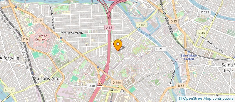 localisation de l'entreprise MONSIEUR GUILLAUME REGIS  MAISONS-ALFORT