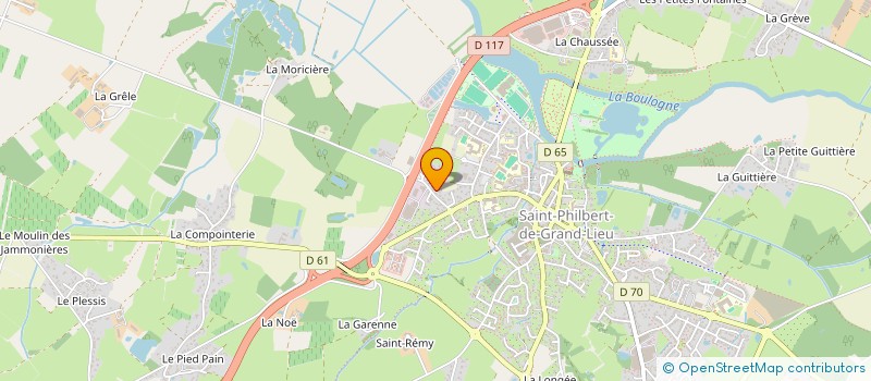 localisation de l'entreprise MONSIEUR GUILLAUME REIPAU  SAINT-PHILBERT-DE-GRAND-LIEU