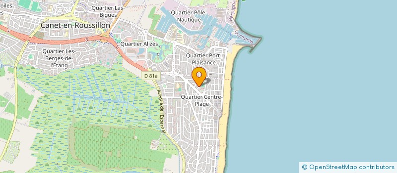 localisation de l'entreprise MONSIEUR GUILLAUME REMAURY  CANET-EN-ROUSSILLON