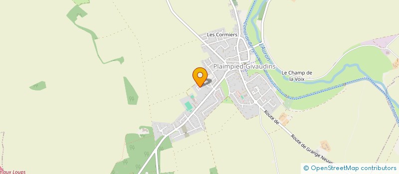 localisation de l'entreprise MONSIEUR GUILLAUME REMBERT  PLAIMPIED-GIVAUDINS