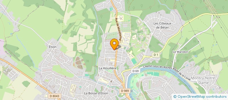 localisation de l'entreprise MONSIEUR GUILLAUME REMY  CHARLEVILLE-MEZIERES