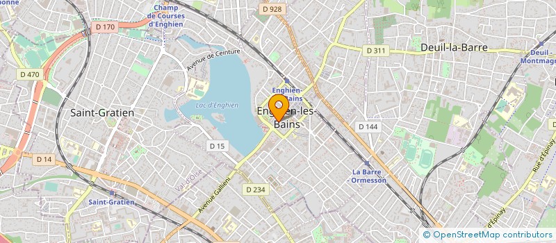 localisation de l'entreprise MONSIEUR GUILLAUME RENAUD  ENGHIEN-LES-BAINS