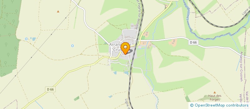 localisation de l'entreprise MONSIEUR GUILLAUME RENAUDIN à ARRANCY-SUR-CRUSNES