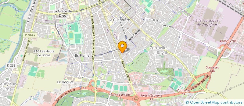 localisation de l'entreprise MONSIEUR GUILLAUME RENAULT à CAEN