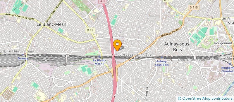 localisation de l'entreprise MONSIEUR GUILLAUME REPETTATI à AULNAY-SOUS-BOIS