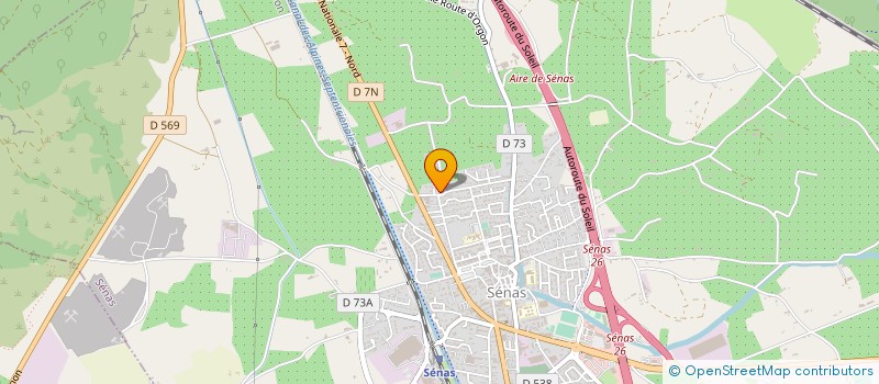 localisation de l'entreprise MONSIEUR GUILLAUME REQUENA  SENAS