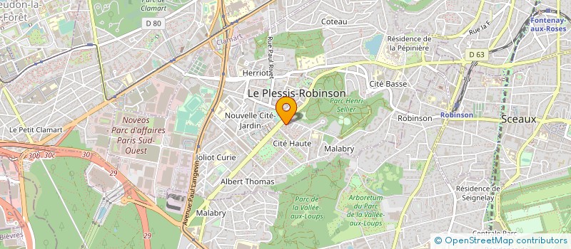 localisation de l'entreprise MONSIEUR GUILLAUME REVAULT-D ALLONNES à LE PLESSIS-ROBINSON