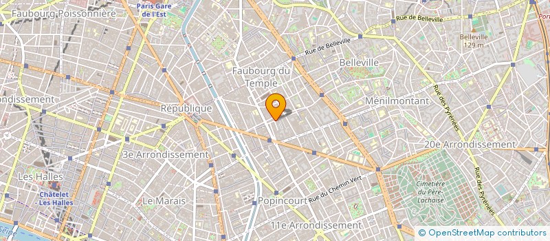 localisation de l'entreprise MONSIEUR GUILLAUME REYNARD  PARIS