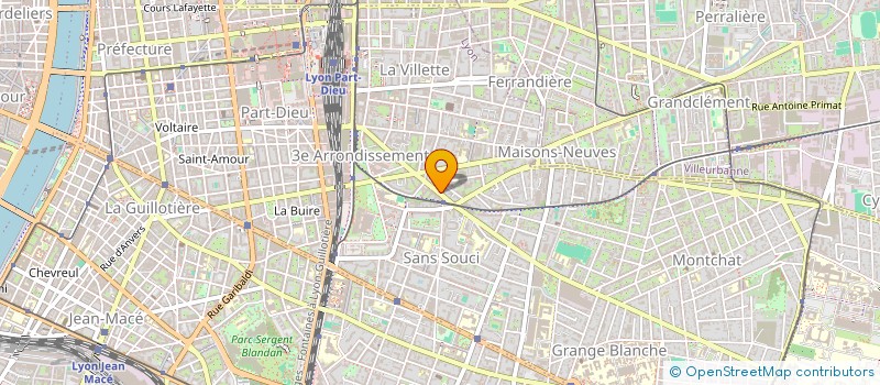 localisation de l'entreprise MONSIEUR GUILLAUME REYNAUD  LYON