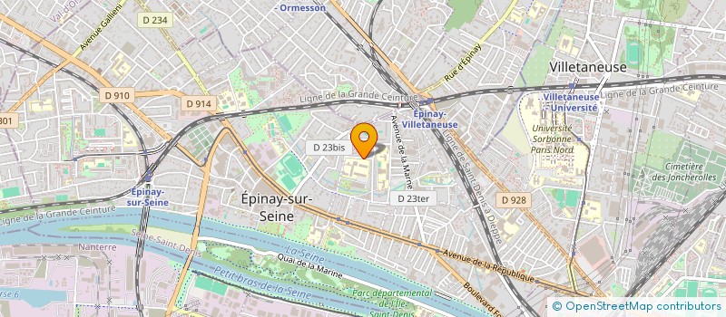 localisation de l'entreprise MONSIEUR GUILLAUME REYNAUDO à EPINAY-SUR-SEINE