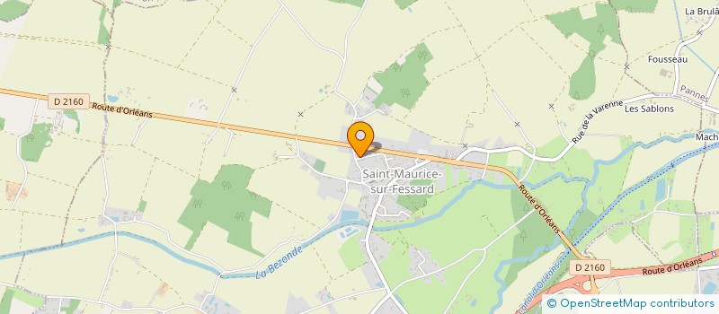 localisation de l'entreprise MONSIEUR GUILLAUME RIBEIRO SANTOS à SAINT-MAURICE-SUR-FESSARD
