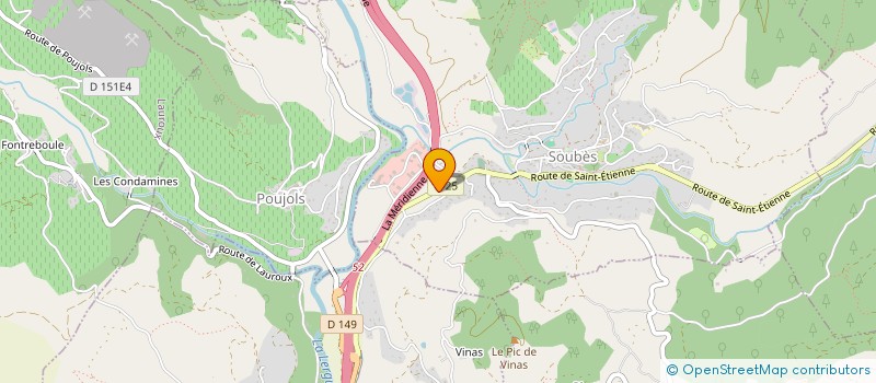 localisation de l'entreprise MONSIEUR GUILLAUME RICHARD  SOUBES