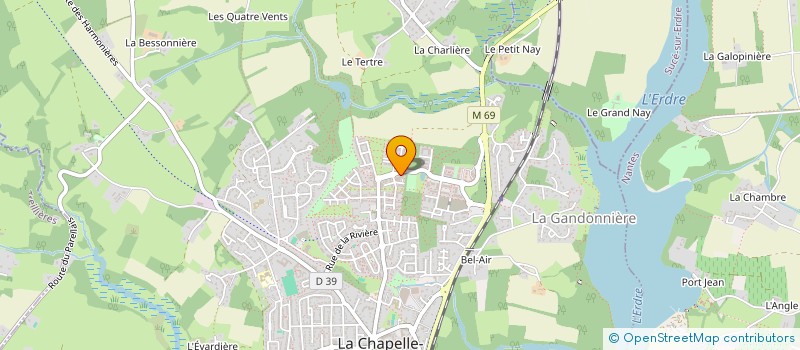 localisation de l'entreprise MONSIEUR GUILLAUME RICHARD à LA CHAPELLE-SUR-ERDRE