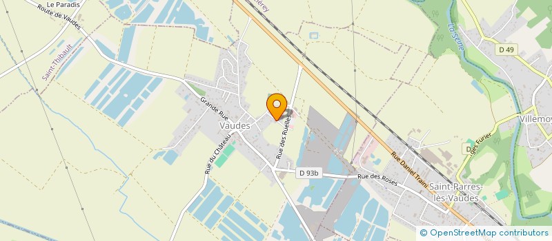 localisation de l'entreprise MONSIEUR GUILLAUME RICHARD  VAUDES