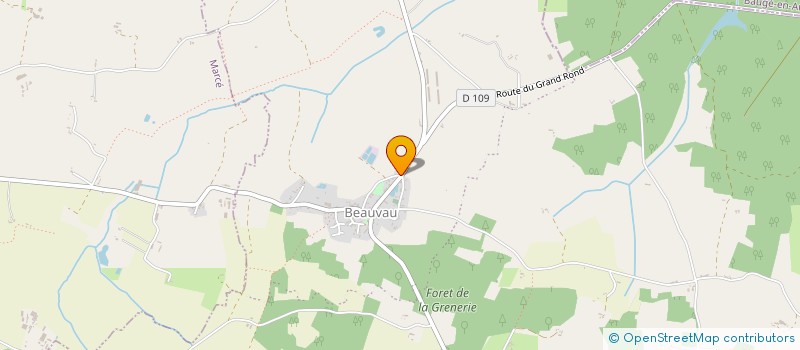 localisation de l'entreprise MONSIEUR GUILLAUME RICHARD  JARZE VILLAGES