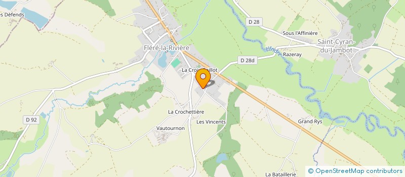 localisation de l'entreprise MONSIEUR GUILLAUME RIDET à FLERE-LA-RIVIERE