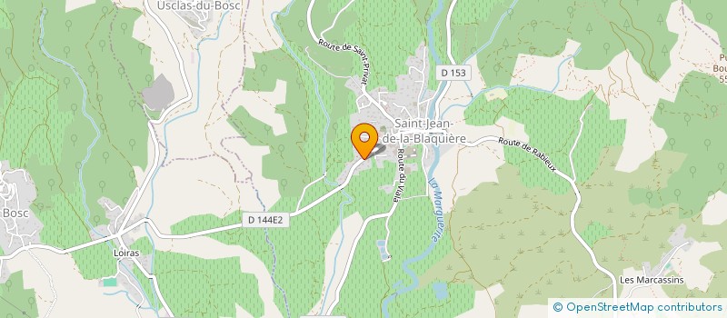 localisation de l'entreprise MONSIEUR GUILLAUME RIGAL  SAINT-JEAN-DE-LA-BLAQUIERE