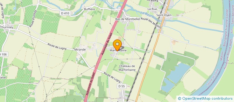 localisation de l'entreprise MONSIEUR GUILLAUME RIGAUD  MONTBELLET