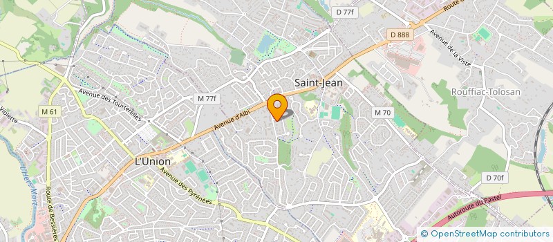 localisation de l'entreprise MONSIEUR GUILLAUME RIPOCHE  SAINT-JEAN