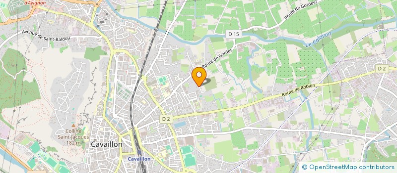 localisation de l'entreprise MONSIEUR GUILLAUME RIQUE  CAVAILLON