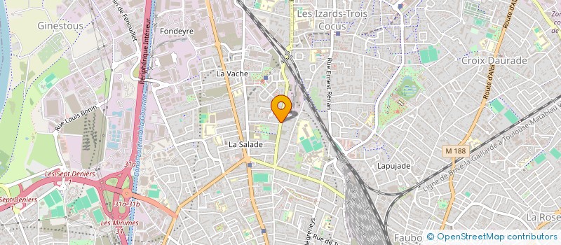 localisation de l'entreprise MONSIEUR GUILLAUME ROBERT  TOULOUSE