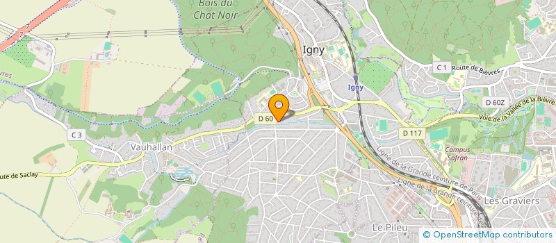 localisation de l'entreprise MONSIEUR GUILLAUME ROBILLIARD  IGNY