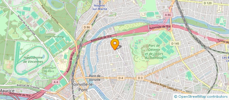 localisation de l'entreprise MONSIEUR GUILLAUME ROBIN à JOINVILLE-LE-PONT