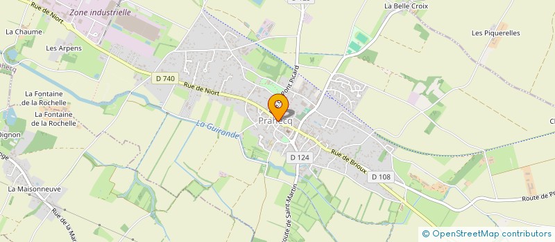 localisation de l'entreprise MONSIEUR GUILLAUME ROBIN à PRAHECQ