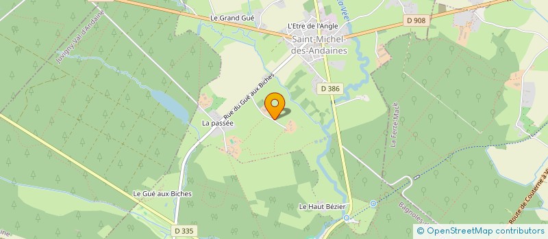 localisation de l'entreprise MONSIEUR GUILLAUME ROBVEILLE à BAGNOLES-DE-L'ORNE-NORMANDIE