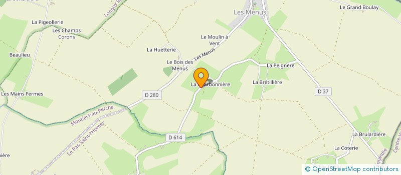 localisation de l'entreprise MONSIEUR GUILLAUME ROCHE à LES MENUS