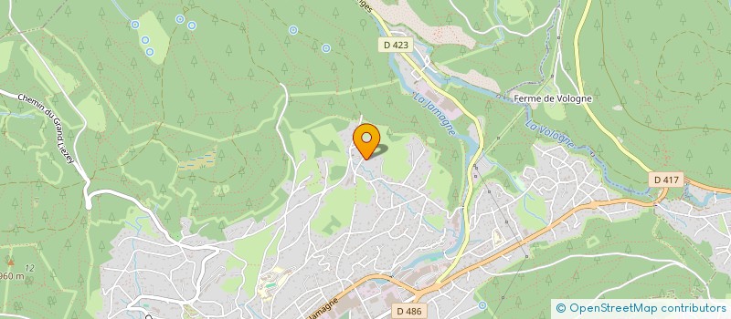 localisation de l'entreprise MONSIEUR GUILLAUME ROCHE  GERARDMER