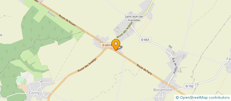 localisation de l'entreprise MONSIEUR GUILLAUME ROCHE  FRENELLES-EN-VEXIN