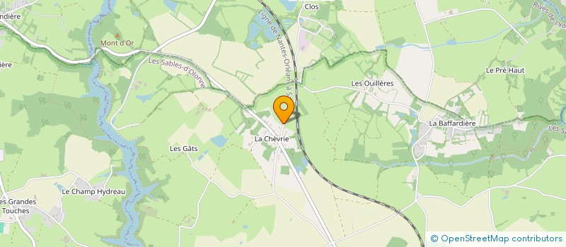 localisation de l'entreprise MONSIEUR GUILLAUME RODELLAR  LE CHAMP-SAINT-PERE