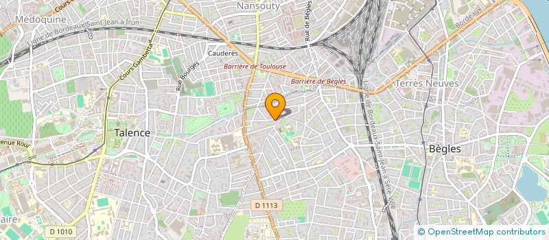 localisation de l'entreprise MONSIEUR GUILLAUME RODOT à BEGLES