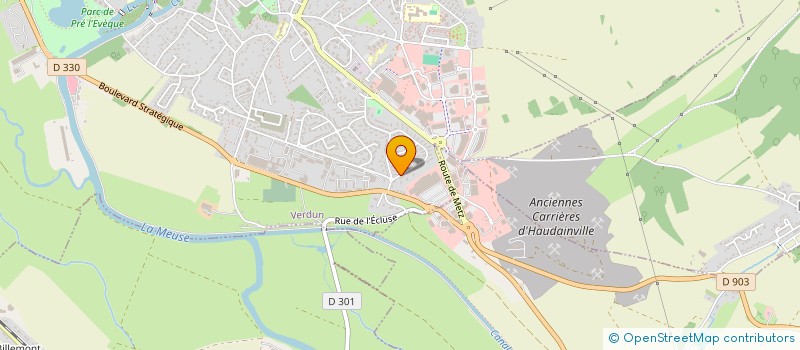 localisation de l'entreprise MONSIEUR GUILLAUME RODRIGUEZ à VERDUN