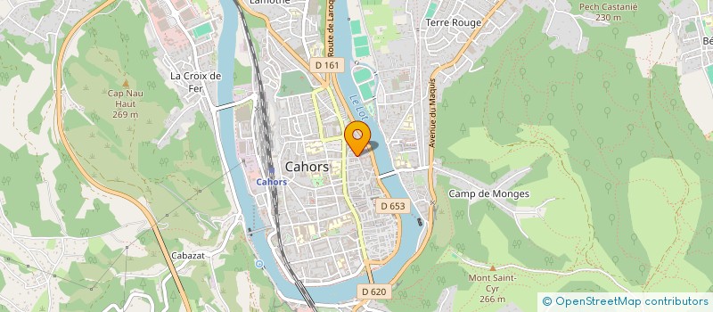 localisation de l'entreprise MONSIEUR GUILLAUME ROISE  CAHORS