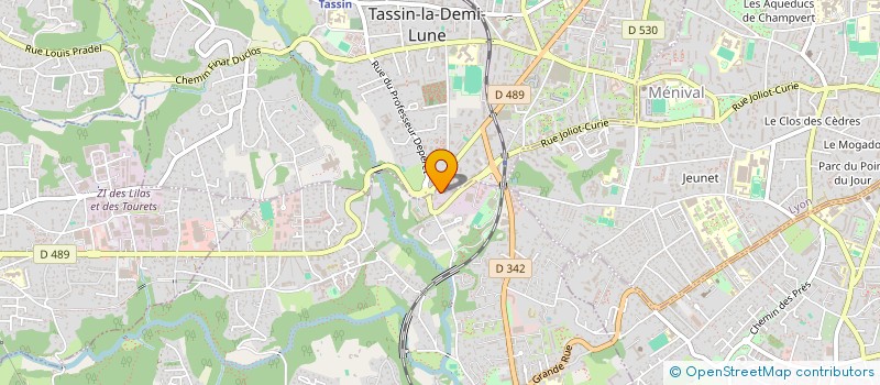 localisation de l'entreprise MONSIEUR GUILLAUME ROLEA  CHAMPAGNE-AU-MONT-D'OR