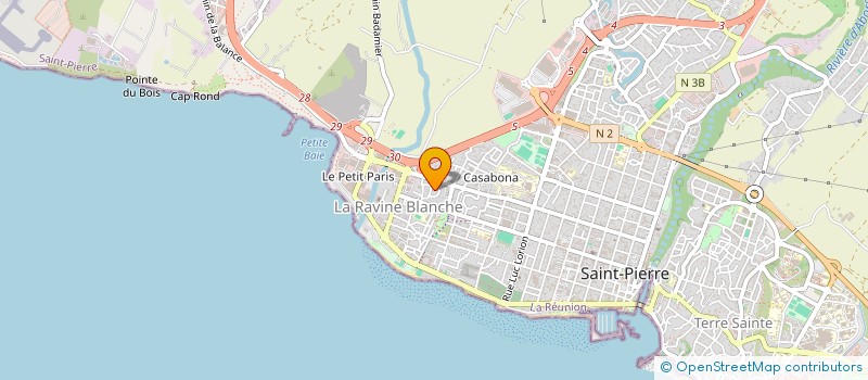 localisation de l'entreprise MONSIEUR GUILLAUME RONDELLI à SAINT-PIERRE