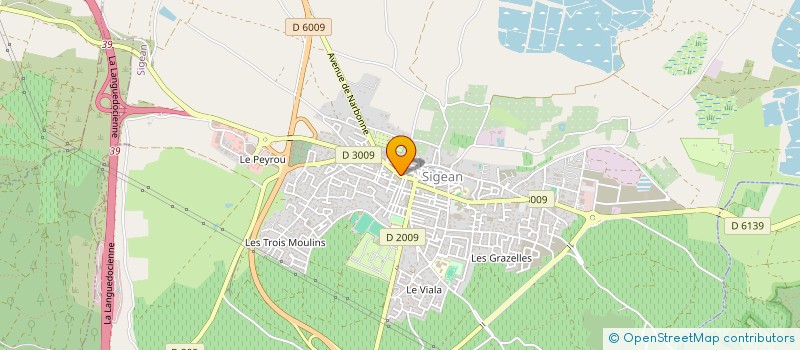 localisation de l'entreprise MONSIEUR GUILLAUME ROQUE à SIGEAN