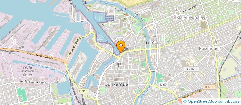 localisation de l'entreprise MONSIEUR GUILLAUME ROSEAU à DUNKERQUE